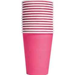 Pappersmuggar Intensiv Rosa 21 cl 14-pack