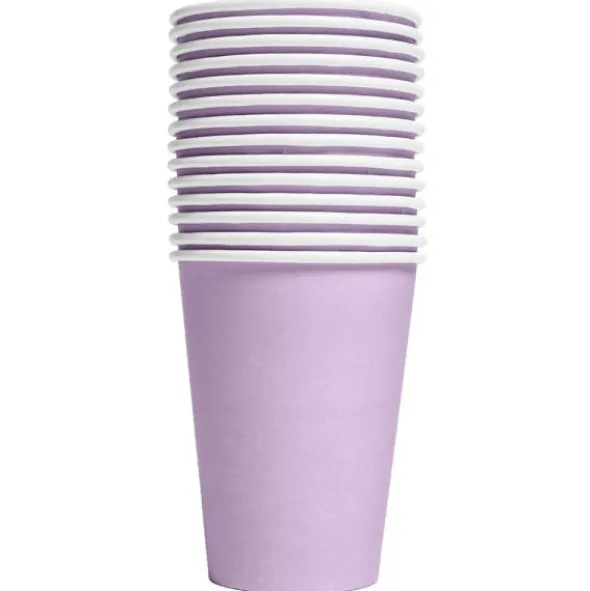 Pappersmuggar Lavendel 21 cl 14-pack