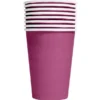 Pappersmuggar Lila 21 cl 8-pack