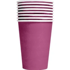 Pappersmuggar Lila 21 cl 8-pack