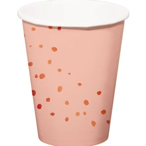 Pappersmuggar Ljusrosa & Roséguld