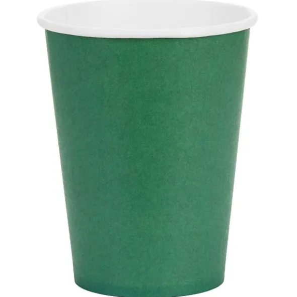 Pappersmuggar Mörkgrön 25 cl 6-pack