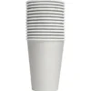 Pappersmuggar Silver 21 cl 14-pack