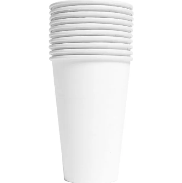 Pappersmuggar Vit 35 cl 10-pack