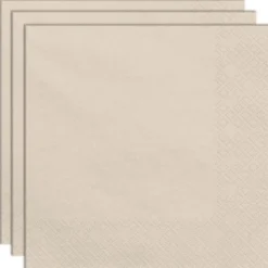 Pappersservetter Beige 20-pack