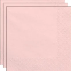 Pappersservetter Ljusrosa (20-pack)
