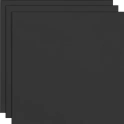Pappersservetter Svart (20-pack)