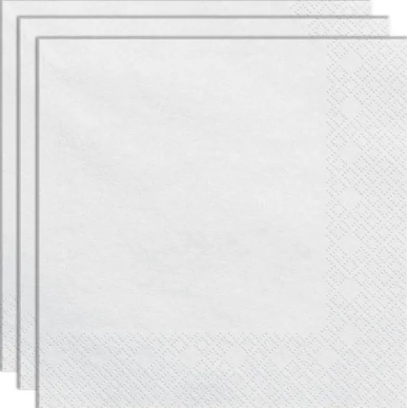 Pappersservetter Vit 20-pack