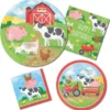 Papperstallrikar Bondgård 8-pack