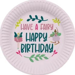 Papperstallrikar Fabulous Fairy 8-pack