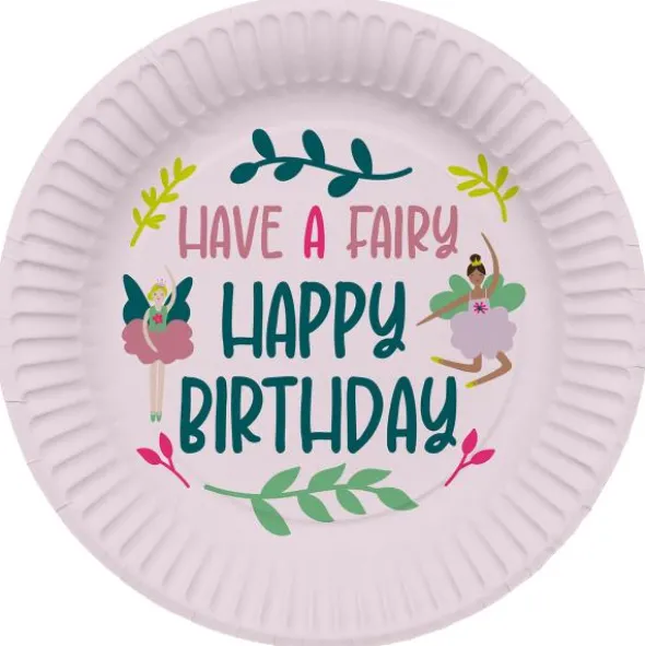 Papperstallrikar Fabulous Fairy 8-pack