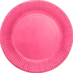 Papperstallrikar Intensiv Rosa 23 cm 8-pack