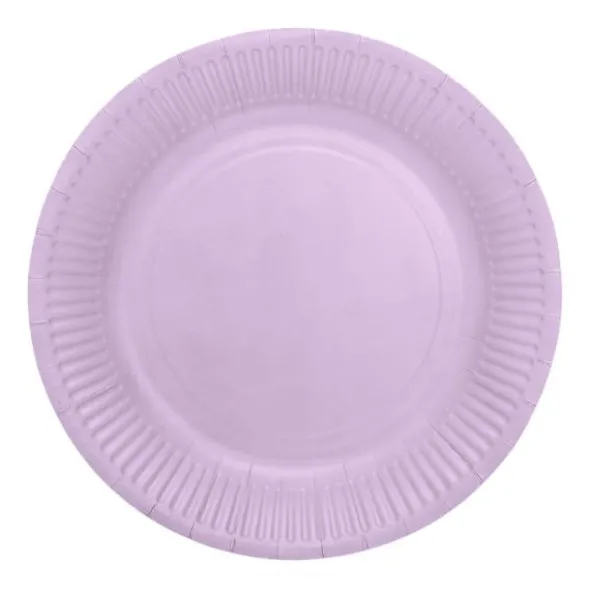 Papperstallrikar Lavendel 18 cm 8-pack