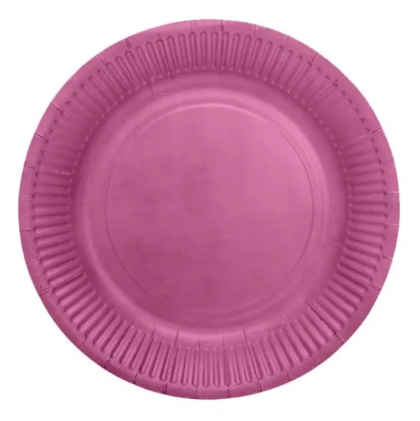 Papperstallrikar Lila 18 cm 20-pack