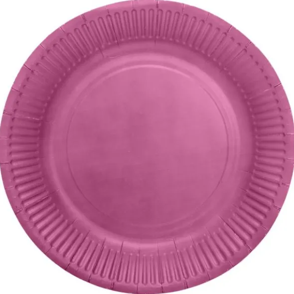 Papperstallrikar Lila 23 cm 8-pack