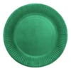 Papperstallrikar Mörkgrön 18 cm 8-pack
