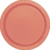 Papperstallrikar Pastell Orange