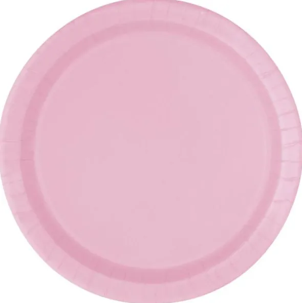 Papperstallrikar Pastell Rosa