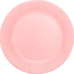 Papperstallrikar Rosa 23 cm 16-pack