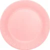 Papperstallrikar Rosa 23 cm 8-pack