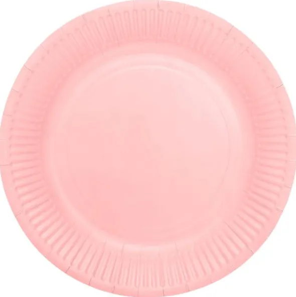 Papperstallrikar Rosa 23 cm 8-pack
