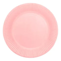 Papperstallrikar Rosa 18 cm 20-pack