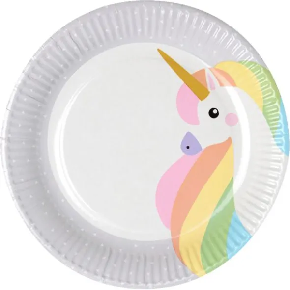 Papperstallrikar Unicorn