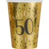 Pappmuggar 50 År Birthday Party Guld