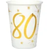 Pappmuggar 80 År Sparkle