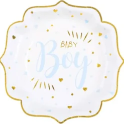 Papptallrikar Baby Boy