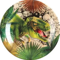 Papptallrikar Dinosauriekalas