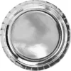 Papptallrikar Metallic Silver