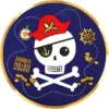 Papptallrikar Pirates Map