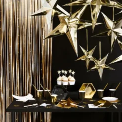Party Draperi Guld