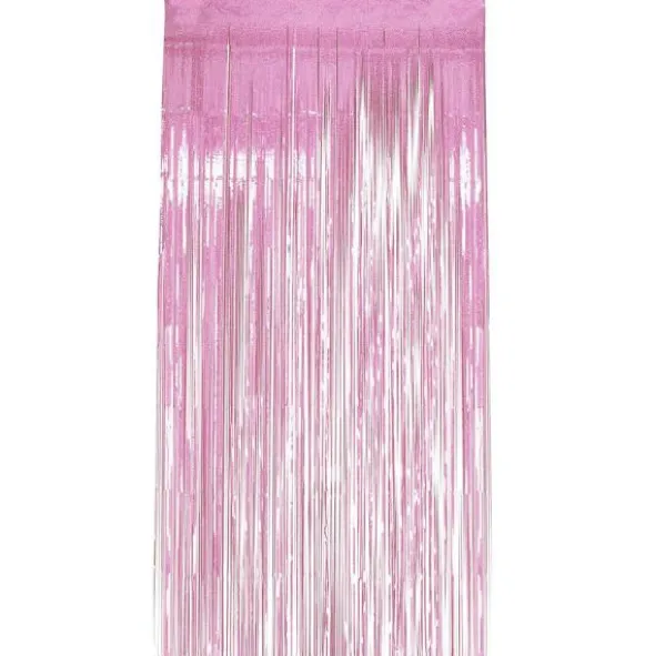 Party Draperi Holografisk Rosa