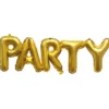 Party Folieballong Guld