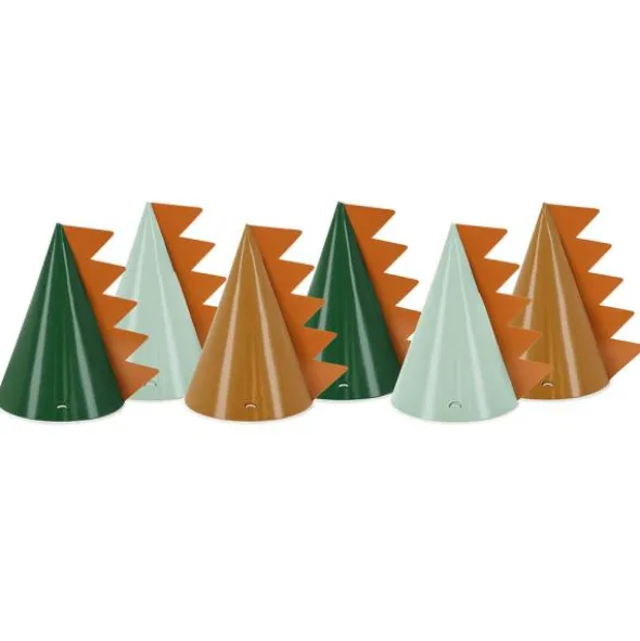 Partyhattar Dinosaurie 3-pack