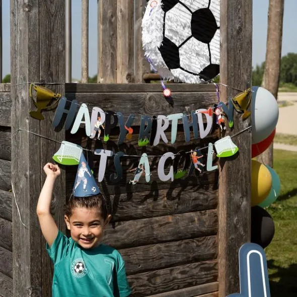 Partyhattar Fotbollskalas 6-pack