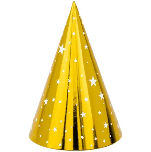 Partyhattar Guld