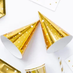Partyhattar Guld