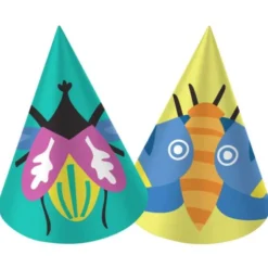 Partyhattar Insekter 6-pack