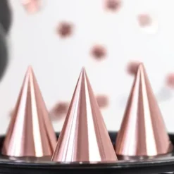 Partyhattar Roséguld