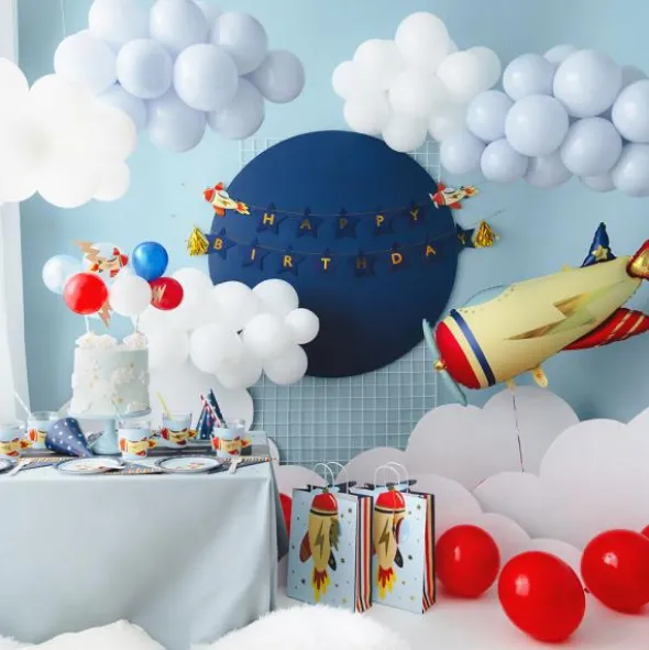 Partyhattar Stars Mörkblå