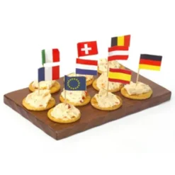 Party Picks med Nationsflaggor 50-pack