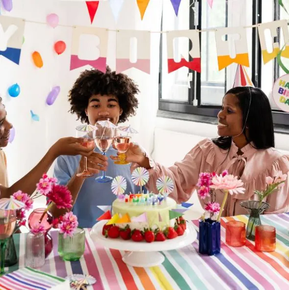 Partypicks Stripetastic 10-pack