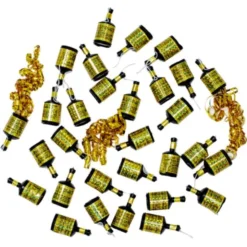 Party Poppers Guld 30-pack