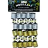 Party Poppers Guld/Silver 20-pack