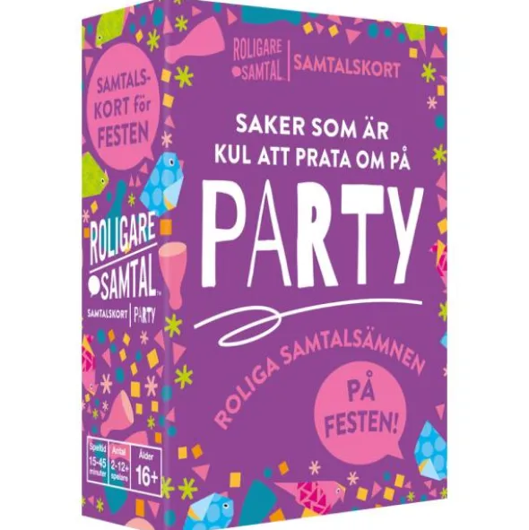 Party Roligare Samtalsämnen Frågespel