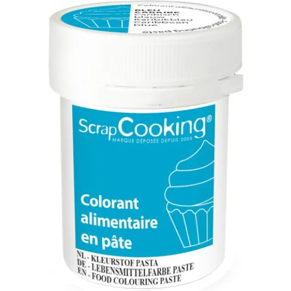 Pastafärg Caribbean Blå ScrapCooking