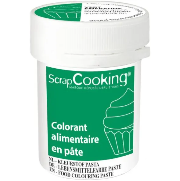 Pastafärg Smaragdgrön ScrapCooking
